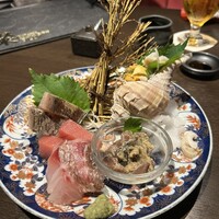 ダイナミックキッチン＆バー 燦 大阪店 - 刺盛り5種