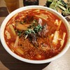焼肉ぎゅうぎゅう - 温麺セット…ドリンクはジャスミンティーにしました♪