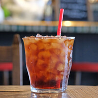 シャイニーアウル 表参道 - ランチセット 1700円 のアイスコーヒー
