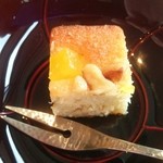 寿司割烹 「ともづな」 - おからのデザート