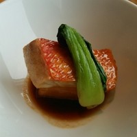 寿司割烹 「ともづな」 ヒルトン福岡シーホーク - 金目鯛煮付け