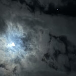 大元 - 雲間に月と星を見上げながら帰る