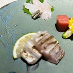 天扇 - 太刀魚と中とろ（＾ν＾）