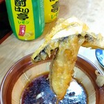 手打ちそば たぬきや - 《ナスの天ぷら》リフト