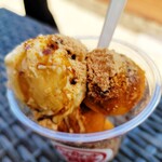 Karuizawa Seikichi - Wado-nuts with Black Honey and Kinako (JPY 750)