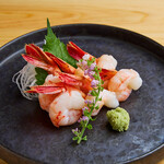 鮨バル 月のね - 甘エビ造り