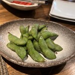 目白　咲き - 茶豆