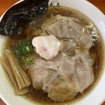 武志 - もち姫の極太中華そば1050円