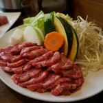 遠野食肉センター - ジンギスカン定食2人前