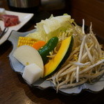遠野食肉センター - 野菜焼き