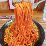 二代目 だるま 本店 - もちもちの焼きそば麺