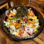 海の達磨 魚心 - 海鮮サラダ