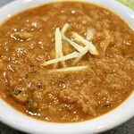 インドレストラン プージャ - チキン、じゃがいも、かぼちゃ