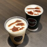 タリーズコーヒー - ハーバーテラスから見える眺望をイメージした「松島湾一望ラテ」