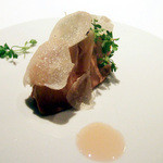 フロリレージュ - フォアグラとトリュフ、新生姜のミルフィーユ仕立て(ディナー)