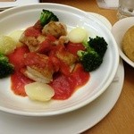 パティスリー・アンピフルリ - 2014/04/19　チキンのトマトソース