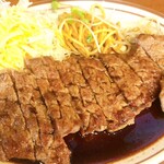 ステーキ瀬里奈 - レアステーキ180gオリジナルソース