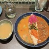 出汁とスパイス食堂 季喜 - あいがけカレー