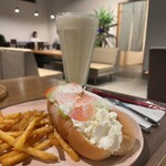 タマヤ カフェ - なんかコッペパンのセット