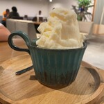 タマヤ カフェ - 料理写真:かき氷のミルクセーキ味