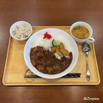 カフェ いっぽ - カレーライスセット