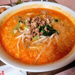 ニイハオ - 令和6年9月 ランチタイム(11:30〜13:55)
麺セット 税込1210円
担々麺、ライス大、小鉢、鶏唐揚げ、蒸し物2種