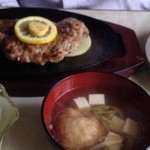 マルシン - 豚肉鉄板焼き定食１２００円