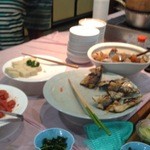 千里浜カントリークラブ - 焼き魚