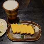 くいもの屋わん - 出汁がしっかり効いた「だし巻き玉子」