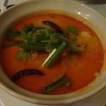 Puanta i - 海老のトムヤムスープ：１２５０円
