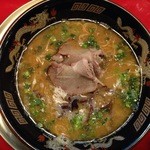 博多ラーメン ガツン 両国店 - 黒ラーメン