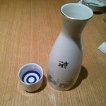 手打ち蕎麦 寺田家 - 寒いので熱燗2合