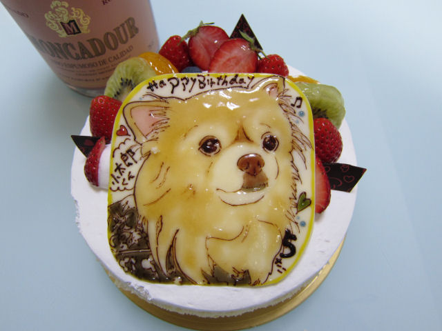 絵心のあるイラスト付バースデーケーキ By トミー1030 菓子工房 ひのでや 磐城守山 ケーキ 食べログ
