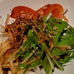 やきとり 亀屋 - 大根サラダ
