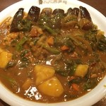 CoCo壱番屋 - 野菜三昧カレー。
            ウレシ〜、ヘルシ〜、オイシーーーーー❗️❗️