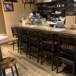 旬彩バル Vittoria - カウンター席