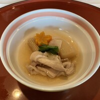 和乃八窓庵 - 温物 三元豚の活部煮