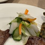 萃萃 - 漬け物。塩でさっぱり。