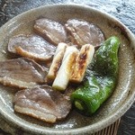 高はし - 鴨の陶板焼き