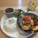 THE GARDEN - 9月のワンプレートランチ(油淋鶏)¥1800