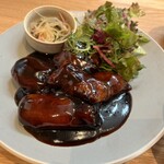 THE GARDEN - 黒酢酢豚アップ