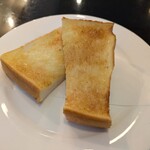 河苑 - トースト 250円　(2024.9)