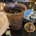 河苑 - アイスコーヒー 580円　(2024.9)