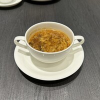 広東料理　翡翠廳 - 五目かき玉ふかひれスープ