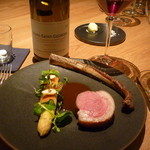 Point - サホーク種のロティと赤グラス14.4