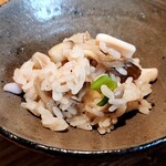 日本料理FUJI - じんどう烏賊 舞茸 万願寺とうがらしのご飯