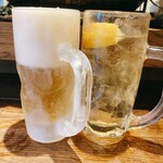 おばんざい あんこ - 生ビール・ハイボール