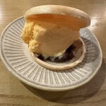 いちき - 最後は最中アイス。アイスは手作り。