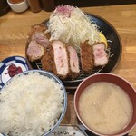 とんかつ 檍 - ご飯大盛り100円