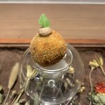 ラチュレ - 鮎のコロッケ